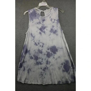 Peach Love California Women's Lounge Dress-Tye Dye-Size Large-Boho